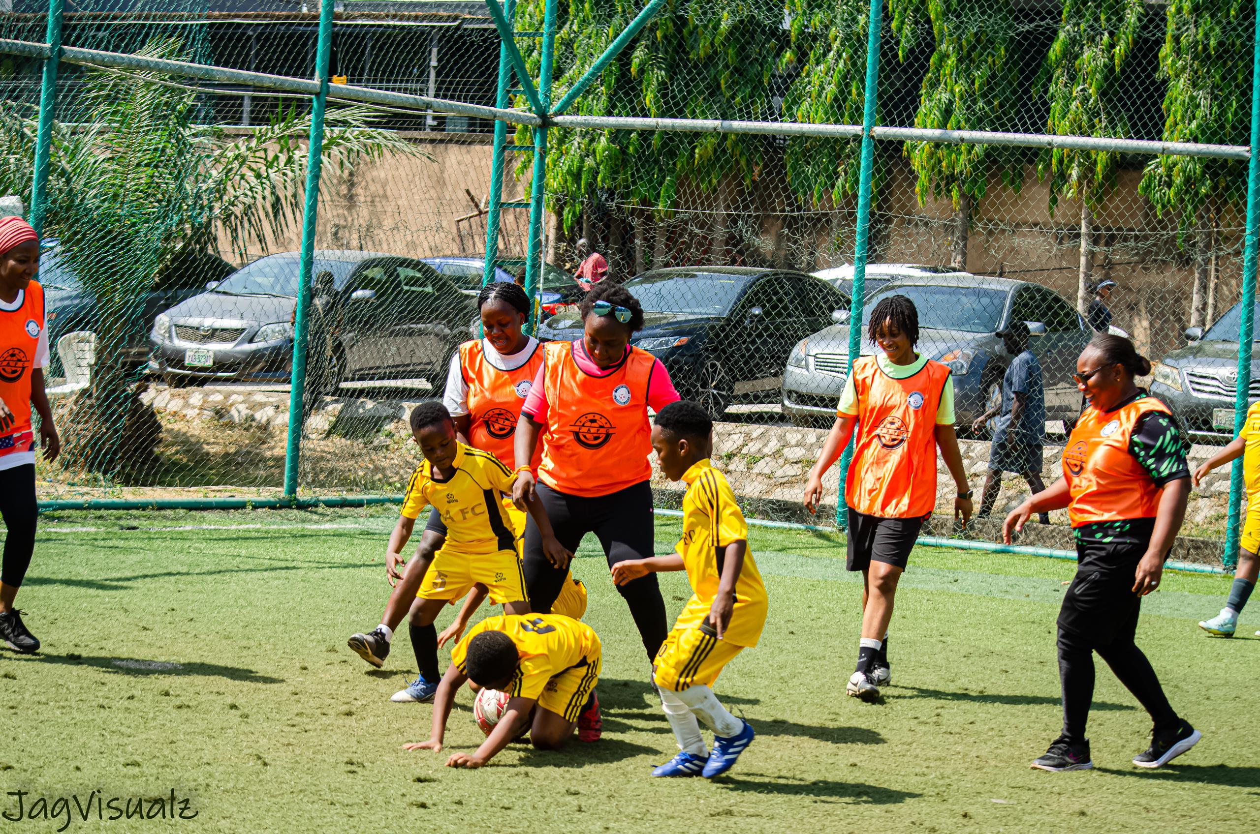 FEMI AJILORE FOOTBALL CLINIC